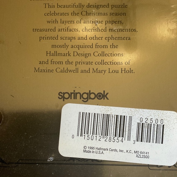 Hallmark Victorian Santas 1995 Second In A Series Sealed Collectible Tin - Picture 11 of 11